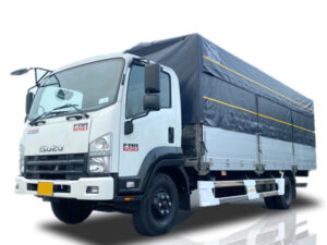 XE TẢI ISUZU FRR90NE4 6 TẤN THÙNG MUI BẠT