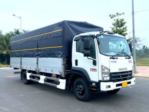 Alternative view of XE TẢI ISUZU FRR90LE4 6.5 TẤN THÙNG MUI BẠT