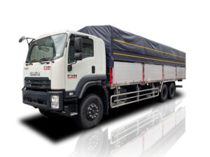 XE TẢI ISUZU FVM34TE4 15 TẤN THÙNG MUI BẠT