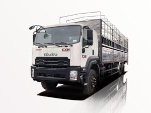XE TẢI ISUZU FVM34WE4 10 TẤN CHỞ MÔ TÔ XE MÁY