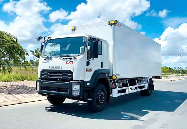 XE TẢI ISUZU FVR34QE4 9 TẤN THÙNG BẢO ÔN - Ảnh 3