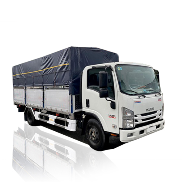 XE TẢI ISUZU NQR75ME4 6 TẤN THÙNG MUI BẠT