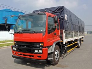 Alternative view of XE TẢI ISUZU VĨNH PHÁT FTR160 6.5 TẤN THÙNG BẠT