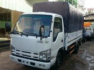XE TẢI ISUZU VĨNH PHÁT NK490 2.4 TẤN THÙNG BẠT