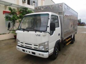 XE TẢI ISUZU VĨNH PHÁT NK490 2.4 TẤN THÙNG KÍN