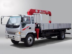 Alternative view of XE TẢI JAC 6 TẤN GẮN CẨU UNIC 3 TẤN 4 KHÚC