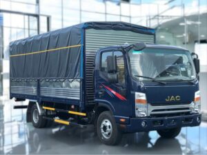 Alternative view of XE TẢI JAC N350 3,5 TẤN THÙNG MUI BẠT ĐỘNG CƠ ISUZU