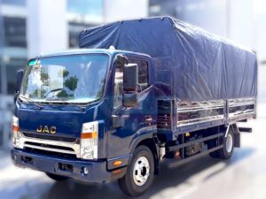 XE TẢI JAC N350 PLUS 3.49 TẤN THÙNG MUI BẠT ĐỘNG CƠ CUMMIN
