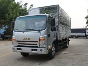 Alternative view of XE TẢI JAC N650 6.2 TẤN THÙNG KÍN BỬNG NÂNG