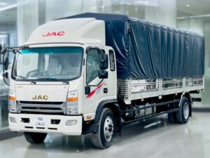 XE TẢI JAC N900 PLUS 9.1 TẤN THÙNG BẠT ĐỘNG CƠ CUMMINS