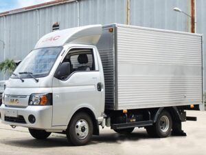XE TẢI JAC X125 1.25 TẤN THÙNG KÍN