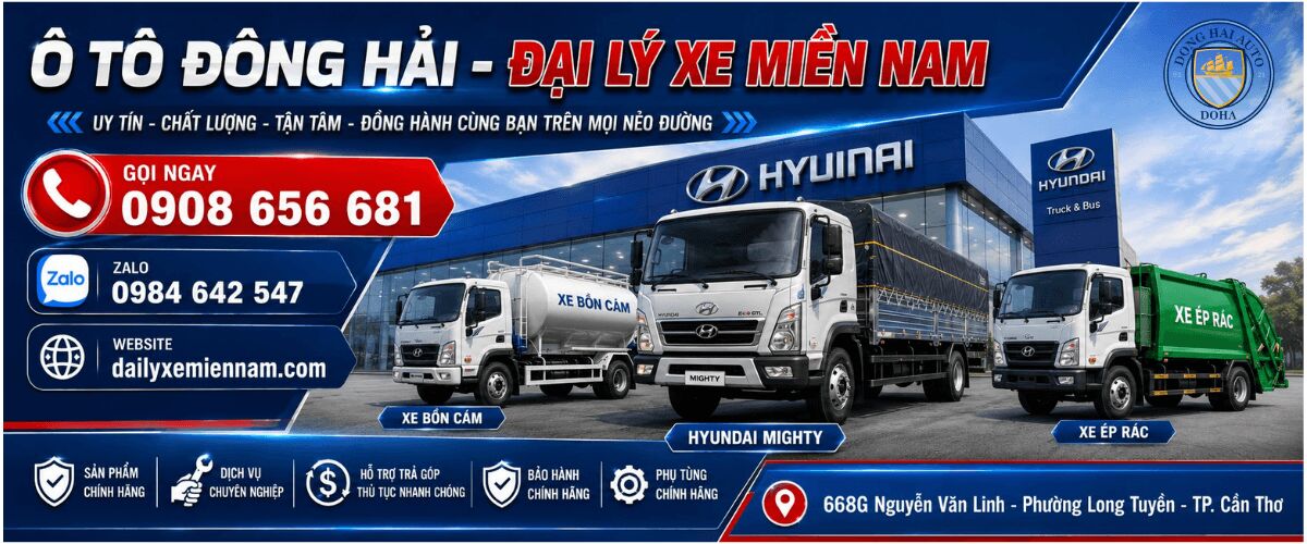 Đại lý xe sài gòn - Đông Hải Ô Tô CN3